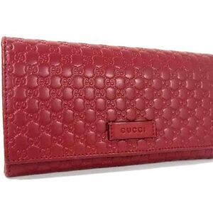 Pre Loved gucci Unisex Red Wallets
